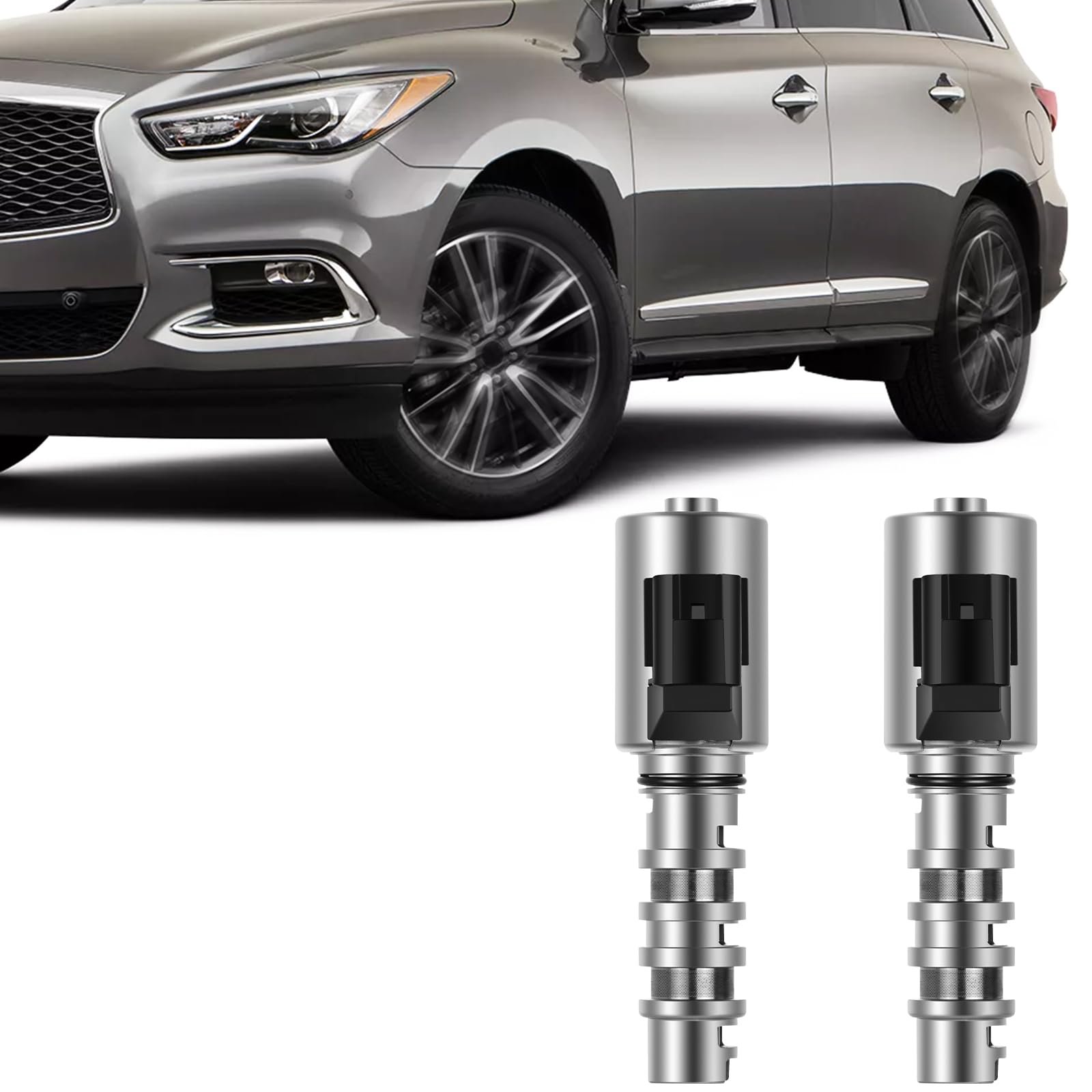 GDSMOTU Front Camshaft Position Actuator VVT Solenoid for INFINITI EX35 2008-2012 EX37 FX37 2013 FX35 2009-2012 FX45 2003-2008 for Nissan 350Z 2007-