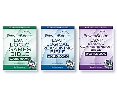 The PowerScore LSAT Bible Workbook Trilogy