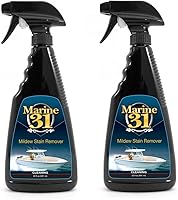 Vista 1 de Marine 31 Mildew Stain Remover & Cleaner Removes Stains from Boats, Homes, Patios, Bathrooms & Showers Effective Mold & Mildew Cleaner