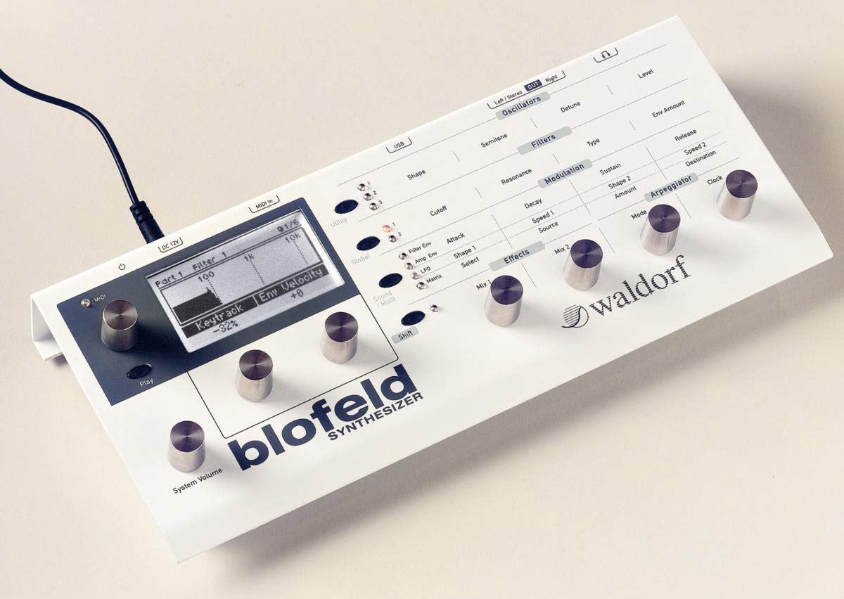 Amazon | Waldorf Blofeld Desktop White シンセサイザー 音源