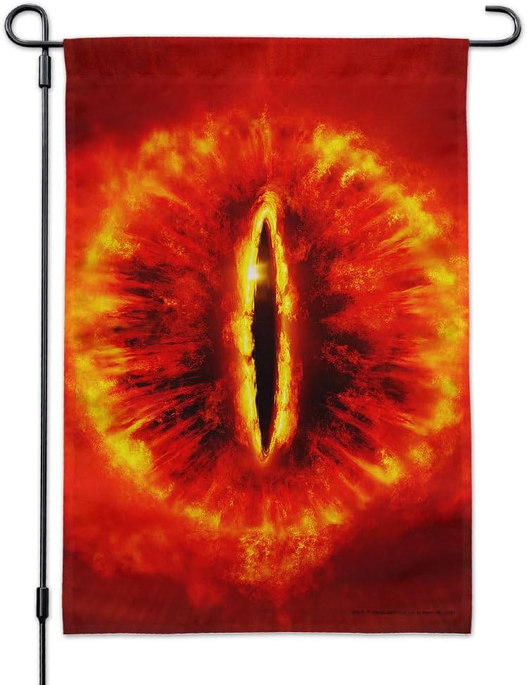 THE LORD OF THE RINGS Eye of Sauron Garden Yard Flag