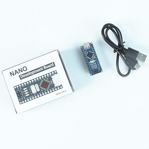 Miniatura 10 de OSOYOO 3pcs Nano módulo en+mega+328P-AU CH340 5V16M USB-C Micro-controlador Junta para Arduino Nano V3.0