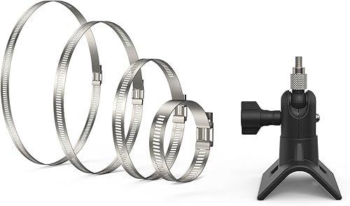 Miniatura 8 de Holicfun Soporte de poste de cámara de seguridad para exteriores e interiores, universalmente compatible con anillo, parpadeo, Eufy, Wyze, Arlo,