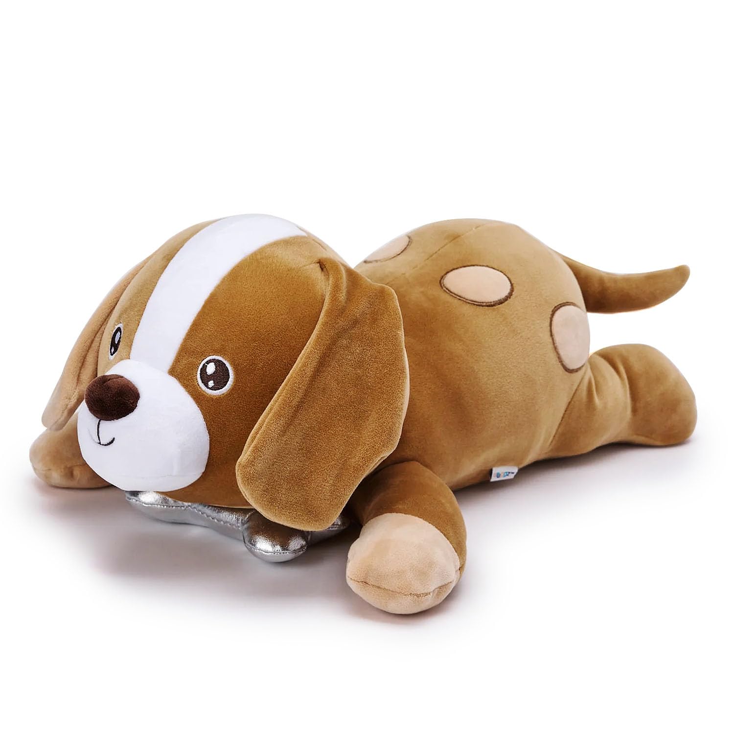Snuggz Dog Weighted Plush Toy for Anxiety Comfort, Stress Relief & Restful Sleep – Therapeutic Soft Weighted Stuffed Animal, Soothing Hugs, Weighted Plushies for Adults & Kids (1.5 kg)