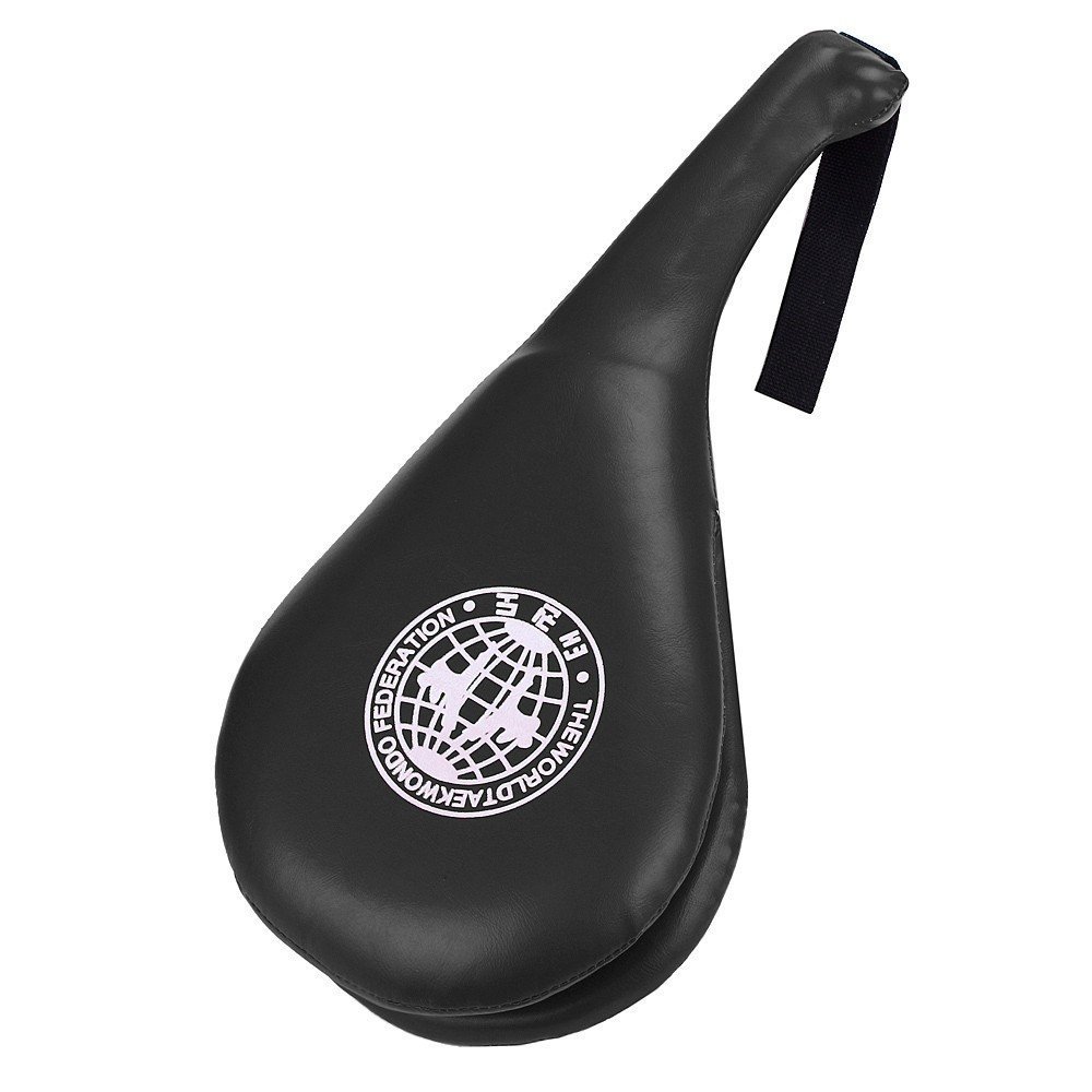 JERN Taekwondo Durable Kick Pad Target for Karate Kickboxing Training (Black) 2