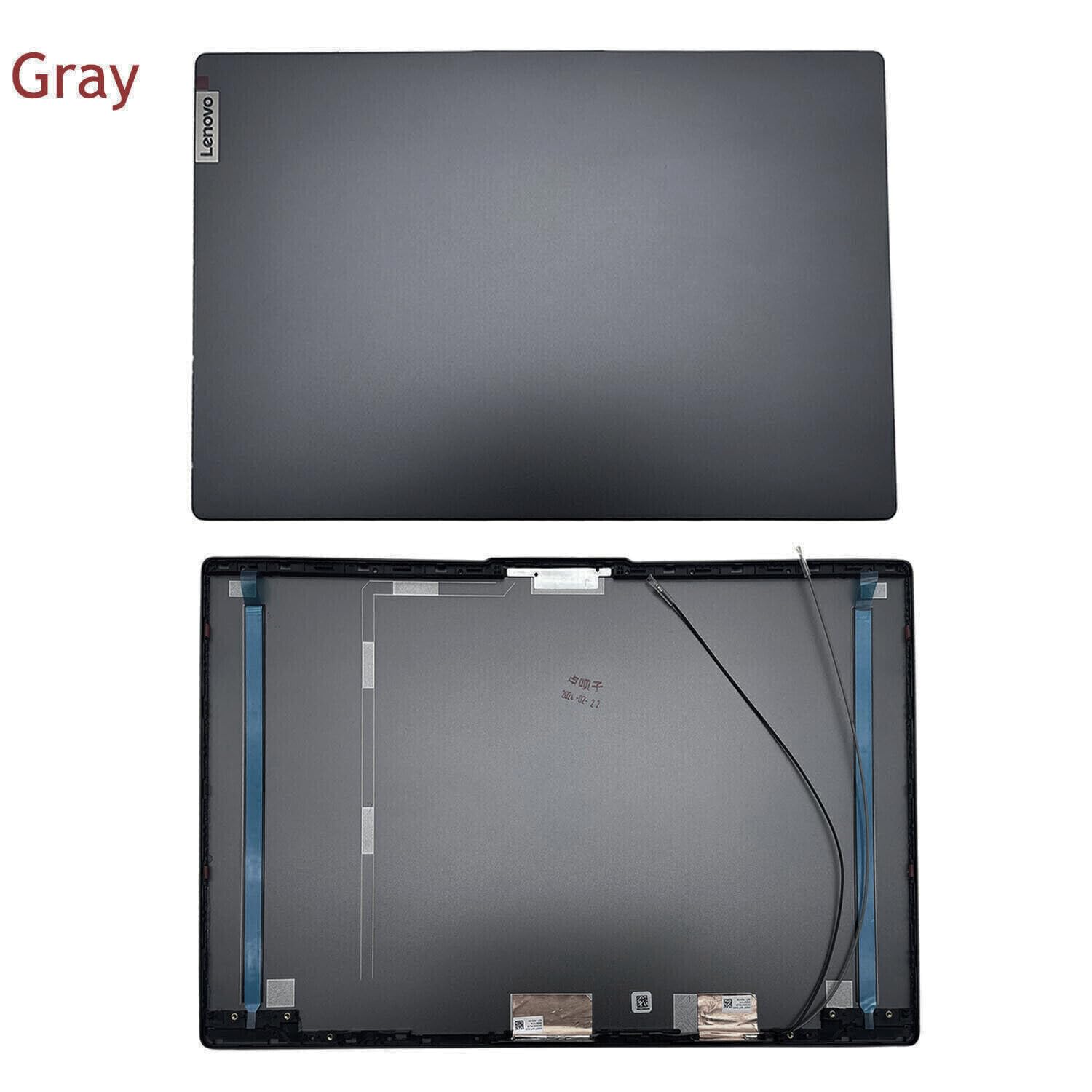 Ersatz-Laptop-LCD-Abdeckung, Scharniere für Lenovo Ideapad 5 15IIL05 15ARE05 15ITL05 15ALC05 5-15IIL05 5-15ARE05 5-15ARE05 5-15ITL05 5-15ALC05 5CB0X56073 5CB0Z3 1048 (Grau)