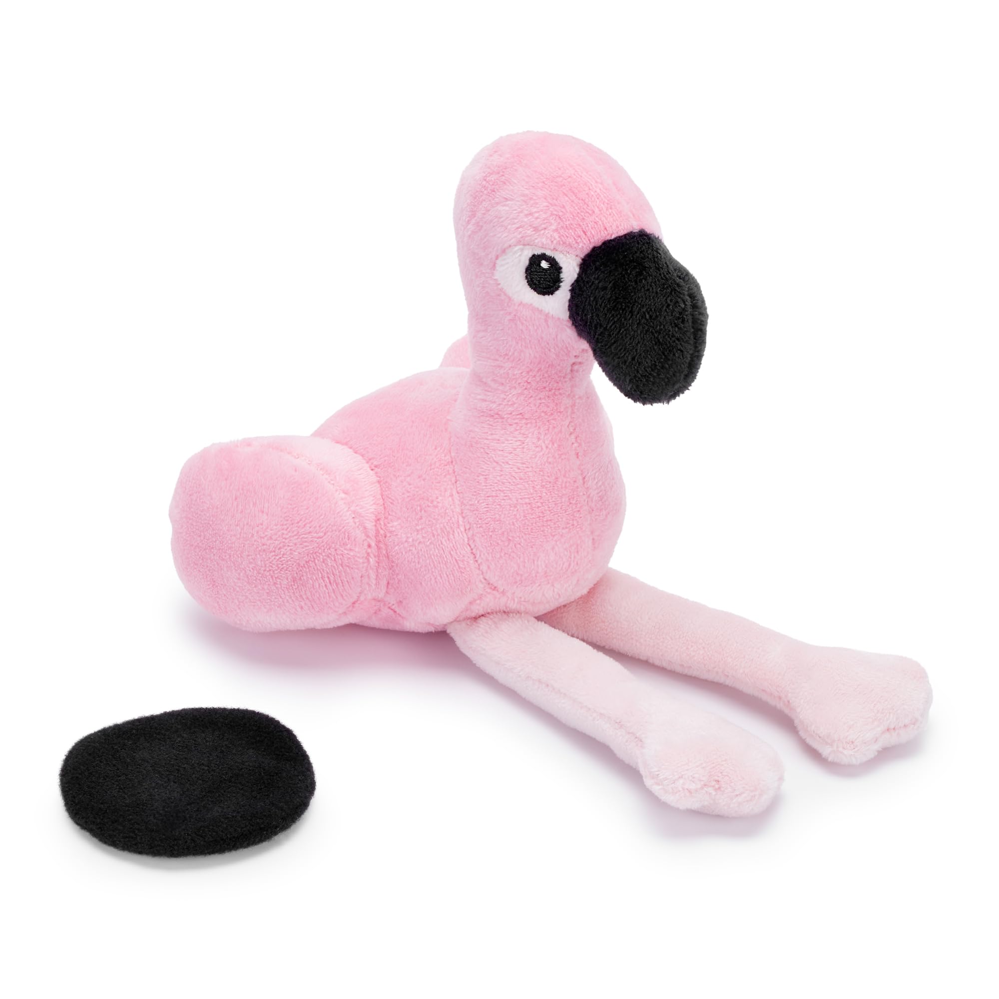 Zappi Co Shoulder Mates Flamingo Plush Magnet Stuffed Animal Toy, Fancy Dress Costume Accessories Shoulder Pals - Image 4