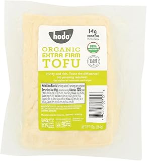 Hodo Soy Beanery, Tofu Firm Organic, 10 Ounce | Pack of 3