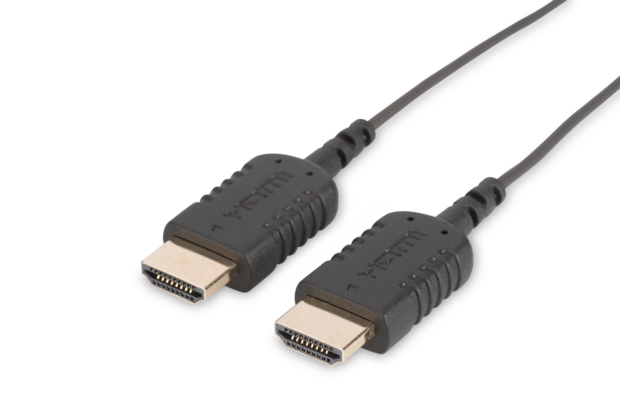 ednetHighflex, 84458 HDMI High Speed Connection Cable Type A Male to Male 2 m Black