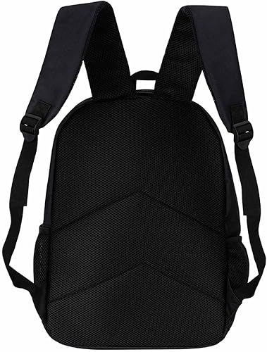 Miniatura 7 de Mochila estilo grunge retro de los años 80 y 90 para laptop, unisex, para el trabajo, viajes, senderismo, camping, 17 pulgadas