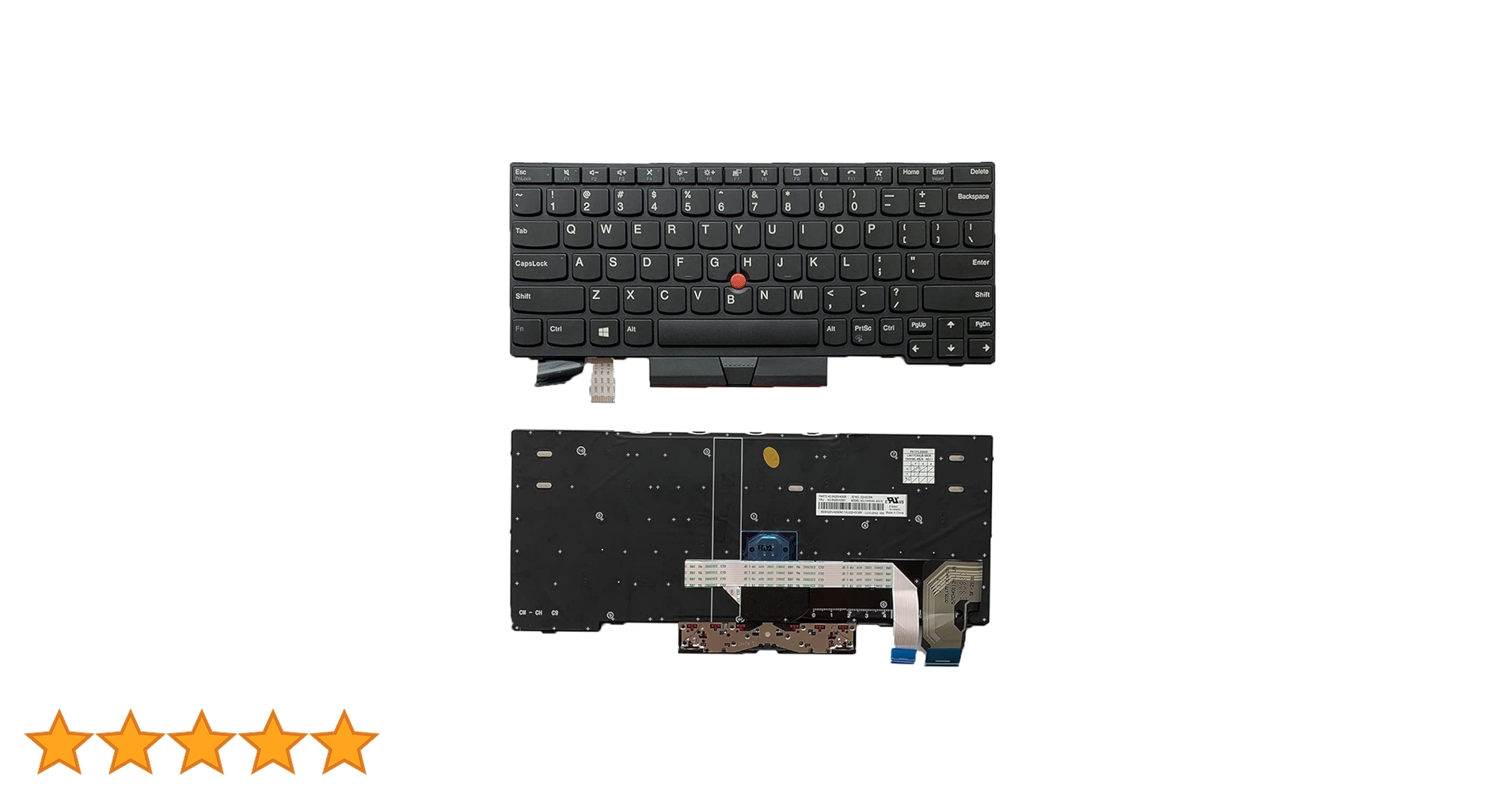 Laptop Replacement US Layout Keyboard for Lenovo Thinkpad X13 Yoga