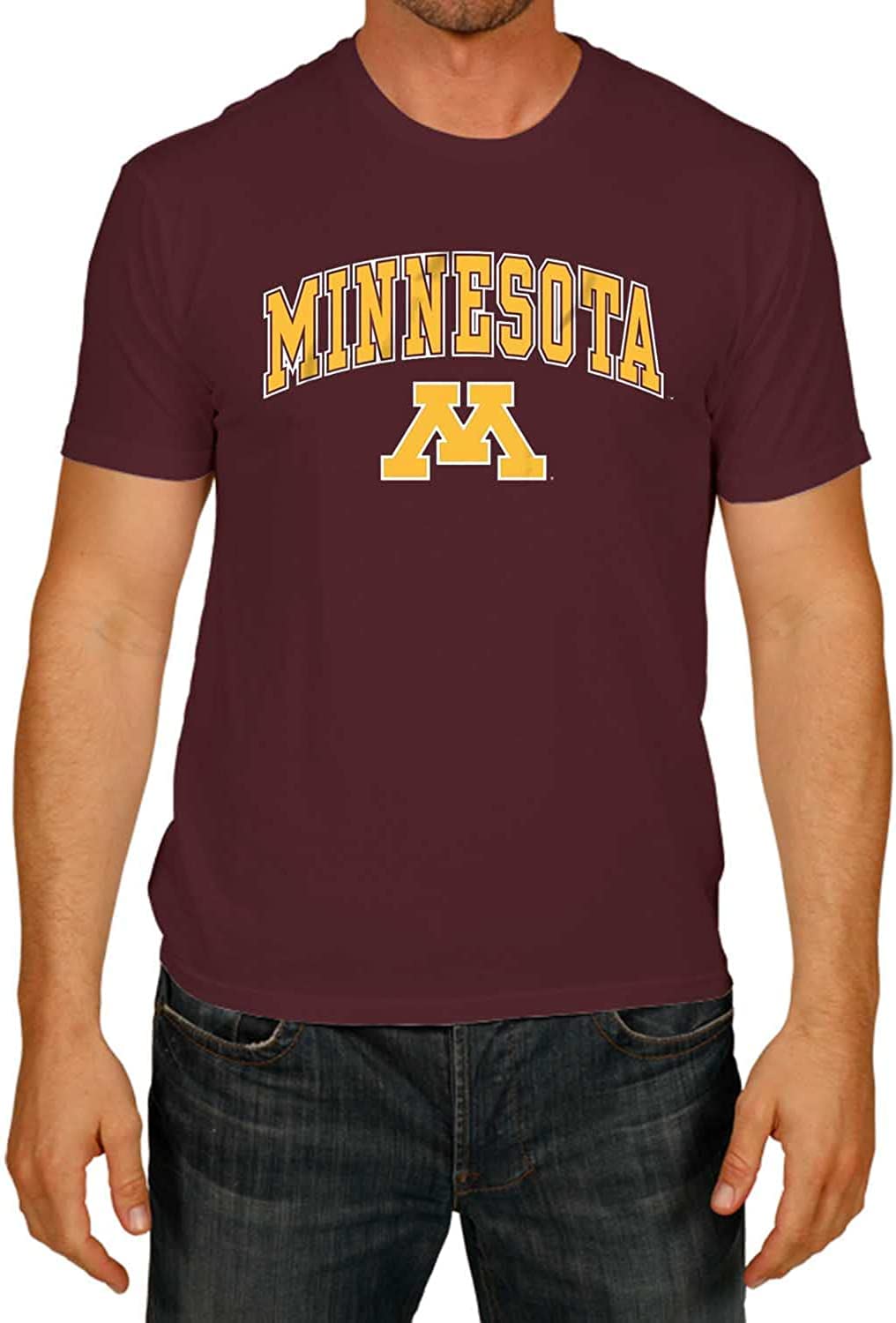 Collegiate Premium Cotton Short-Sleeve T-Shirt - Adult Sizes, Minnesota, XL โ image 1