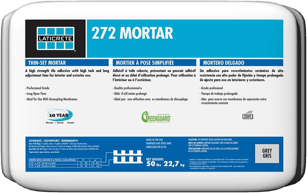 272 Mortar 50LB White
