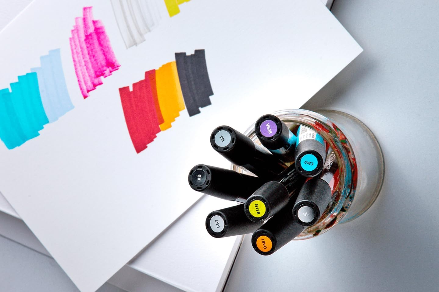 Fabriano Layout Marker Pad, 40 lb./75 GSM, 70 Sheets, 8.25" x 11.7"