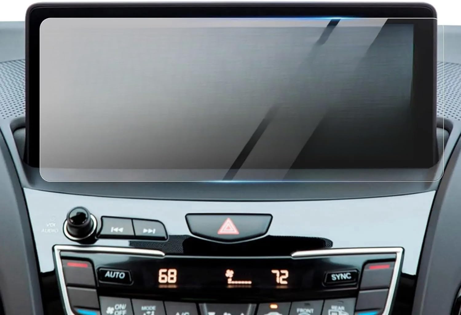 Protection d'écran Acura RDX 2019-2023 en verre trempé pour navigation