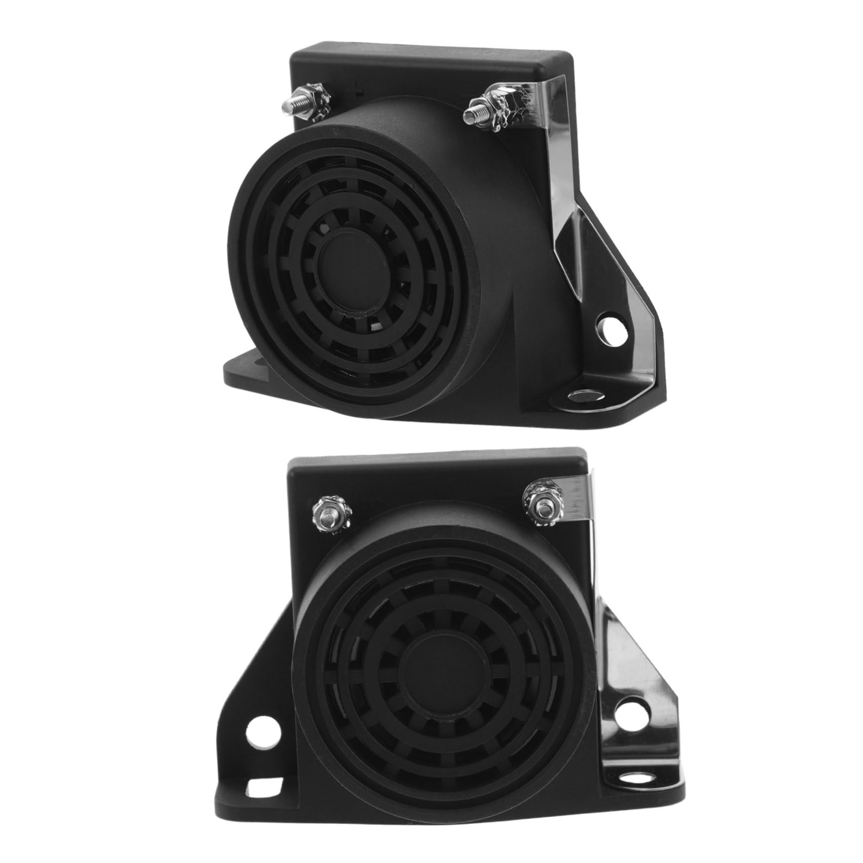 Gatuida 2piezas De Alarma De para Camión y Automóvil Material Resistente Sonido Fuerte y Instalación