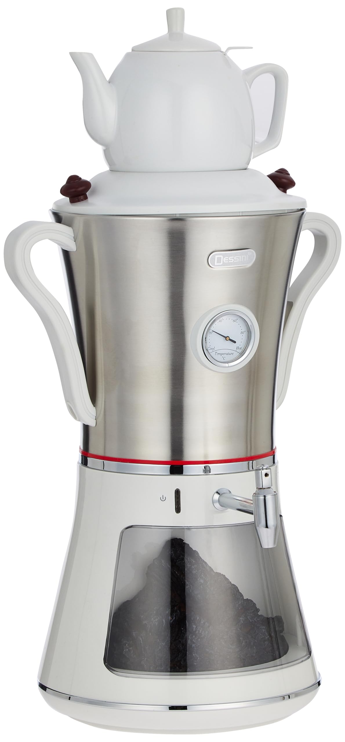 Dessini Electric Samovar For Tea 2222.1 white