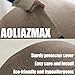 AOLIAZMAX Yoga Ball Cover - Pilates Exercise Yoga Ball Cover, Anti Scratch Exercise Ball Cover with Handle for 55/65/75cm Birthing Ball, Stability Ball, Balance Ball (Without Ball)