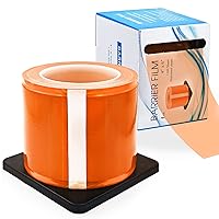 Vista 19 de Keedolla Película de Barrera Rosa 4" x 6" Cinta de Barrera Dental Envolvente, Cinta de Cobertura para Máquina de Tatuaje Perforada Película Adhesiva