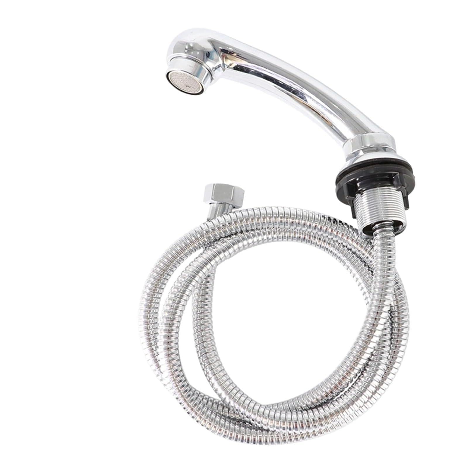 Ekalgretra Argent A Shampoo Basin Faucet Beauty Salon Faucet Sprayer With Hose Universal Accessories Handheld Shampoo Bowl Repalcement For Home Hairdresser Hair(Argent A)
