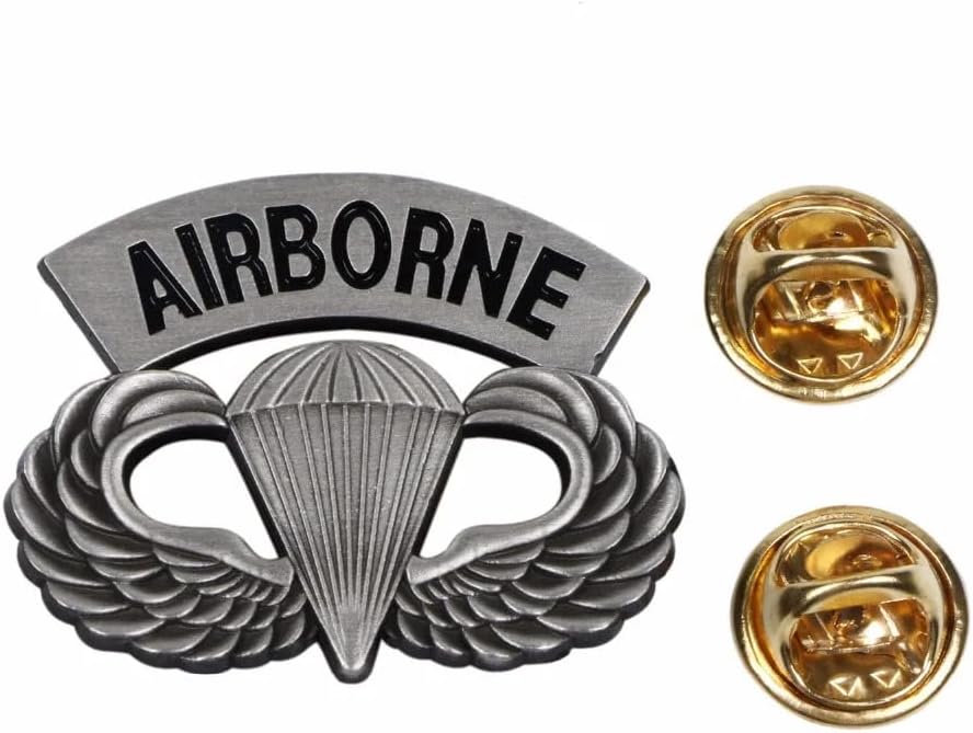 Reproduction US ARMY AIRBORNE PARATROOPER PARACHUTIST WINGS PIN BADGE