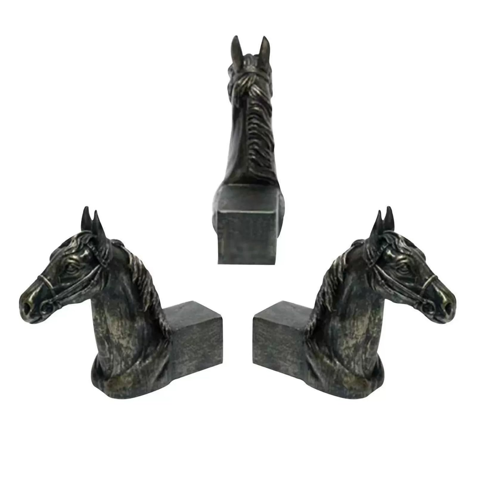 bayicie 3Pcs Animal Planter Pot Support Feet, Turtle Frog Dog Cat Rabbit Flowerpot Holder Riser Elevator Stand Horse