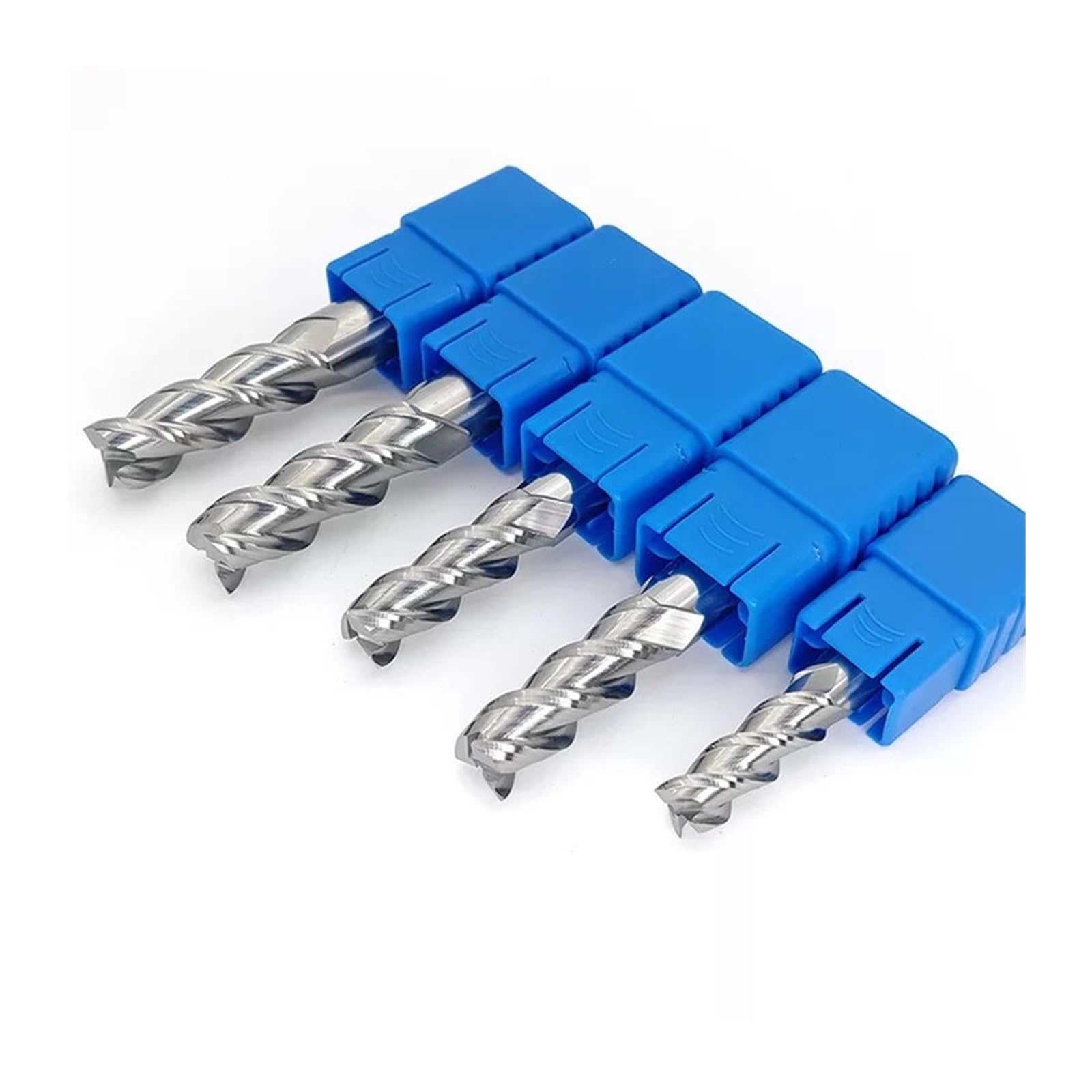 1 Uds herramientas de fresado Cnc cortador HRC50 3 flauta aluminio cobre madera Metal carburo extremo molino 1mm 2mm 3mm 4mm 5mm 6mm(5x6Dx50L)