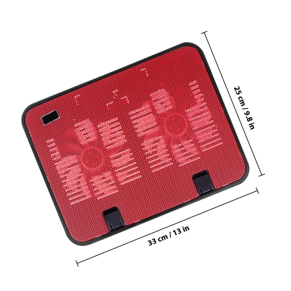 Base para laptop con ventiladores USB dual Uonlytech miniatura 2