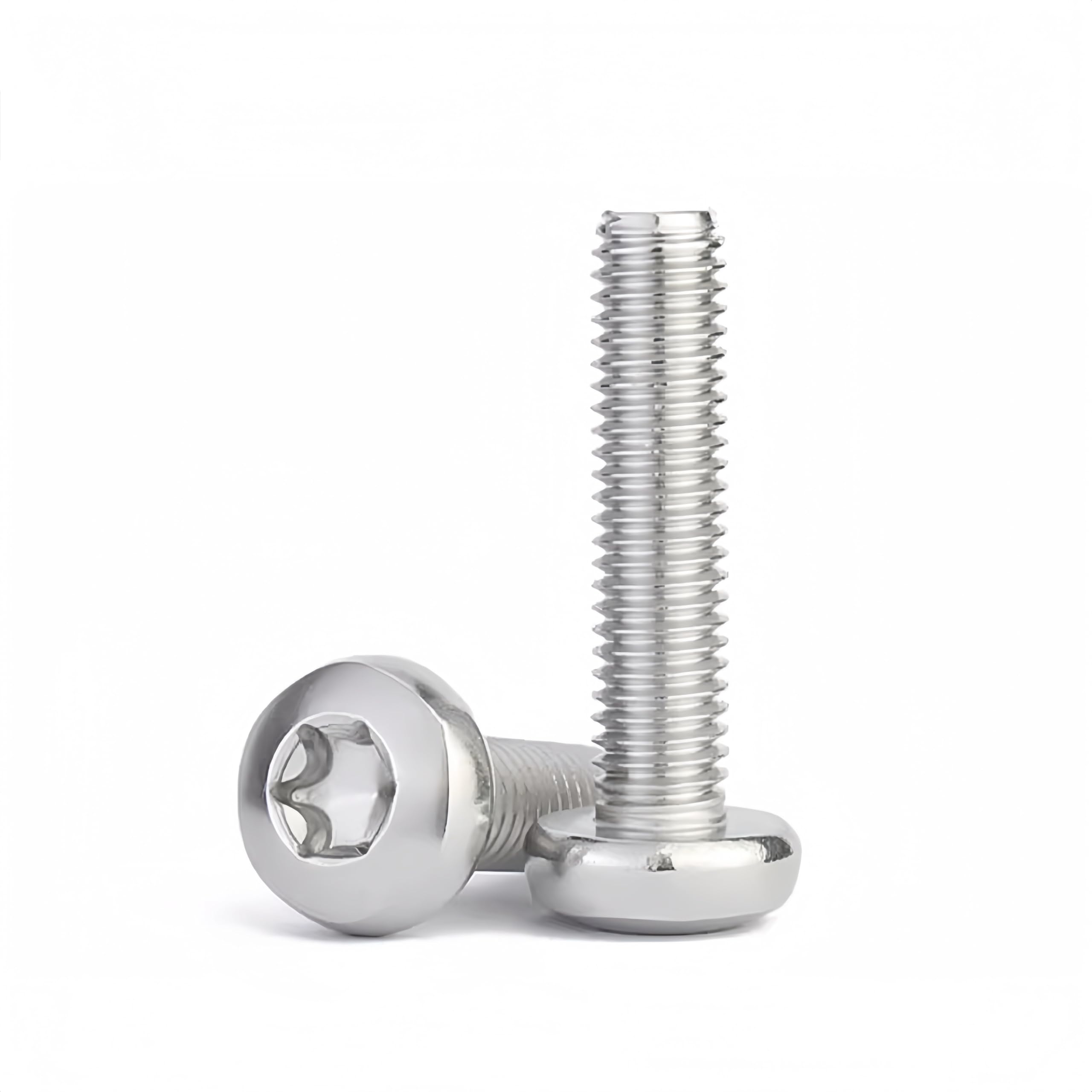 NACX M4 x 35mm Torx Security Machine Screws Tamper Proof Screws, Botton Head, 304 Stainless Steel, 60Pcs โ image 1