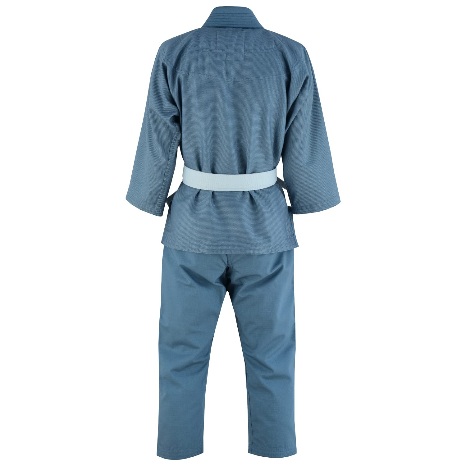 Playwell Uniforme de jiu-jitsu d'élite pour enfants – Blanc (livré avec ceinture blanche offerte)
