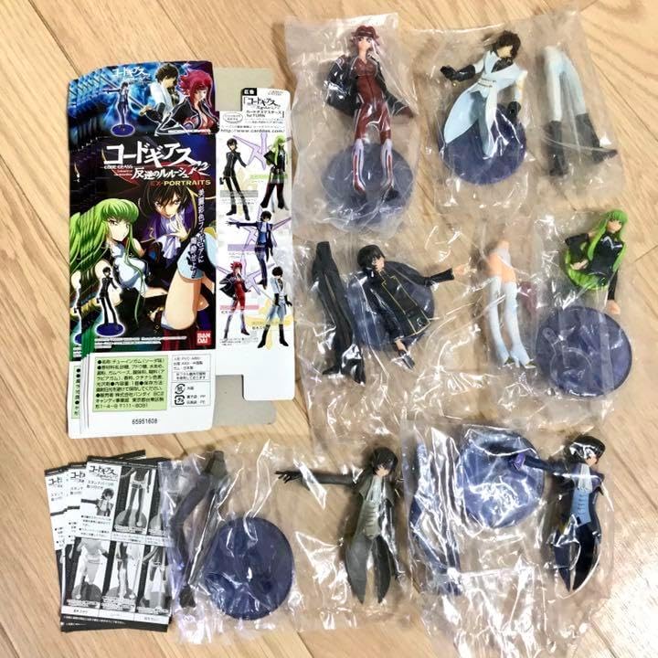 コードギアス 反逆のルルーシュR2 EX-PORTRAITS 全6種 希少 コード