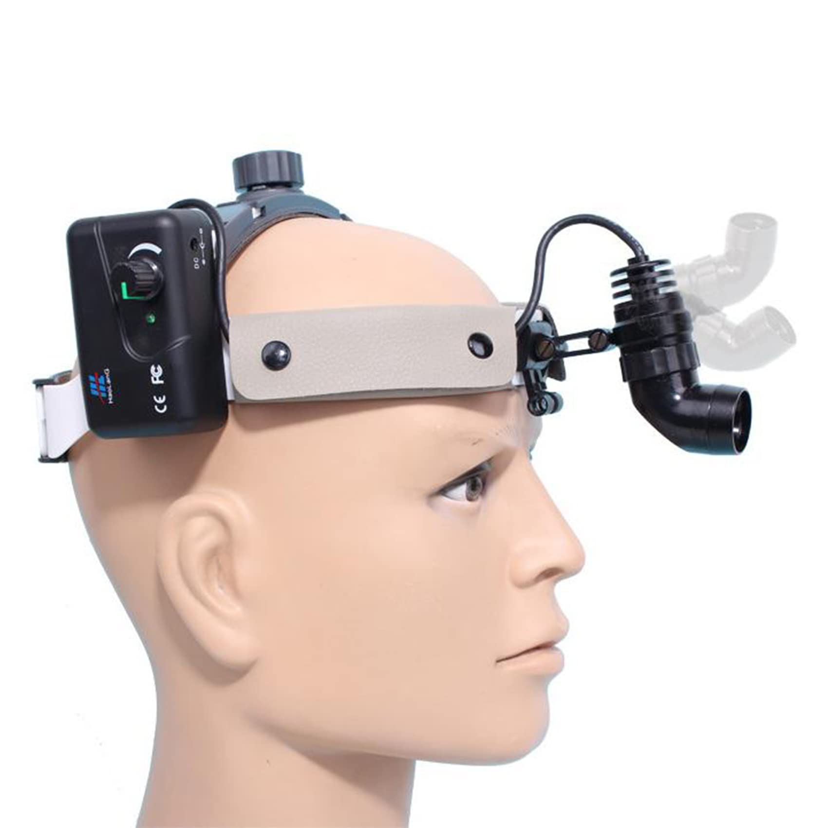 Phare LED chirurgical, luminosité réglable, lampe frontale dentaire médicale pour usage professionnel