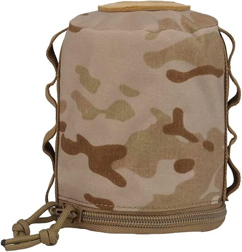 Miniatura 8 de WarmHeartting Recipiente de gas grandes bolsas para tanque de gasolina al aire libre, cubierta protectora para latas de combustible anticaídas,