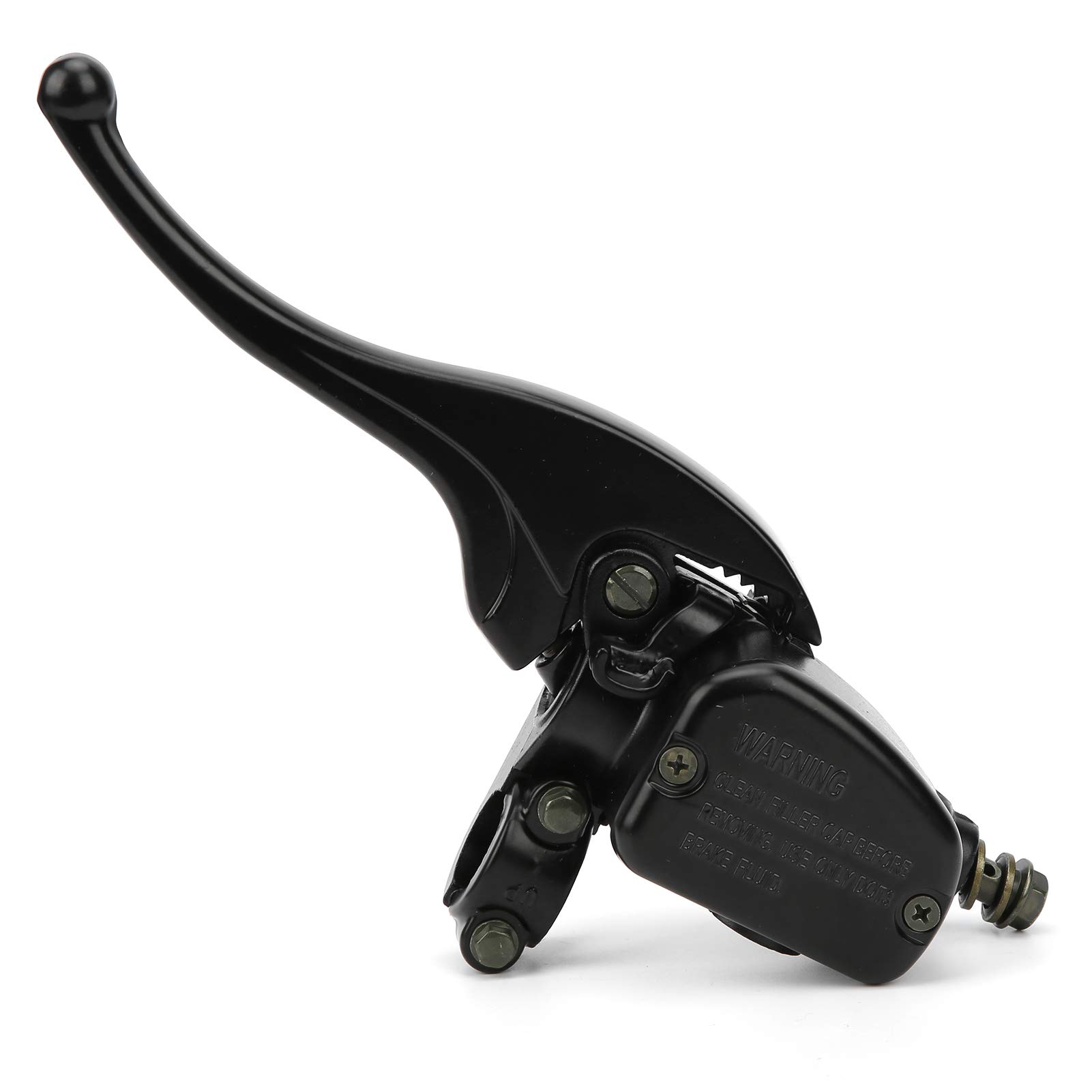 Fydun Cylindre de Levier d'embrayage de Moto, Maître-Cylindre de Levier d'embrayage Hydraulique en Alliage D'aluminium Côté Gauche Universel pour Moto avec Guidon 7 / 8in