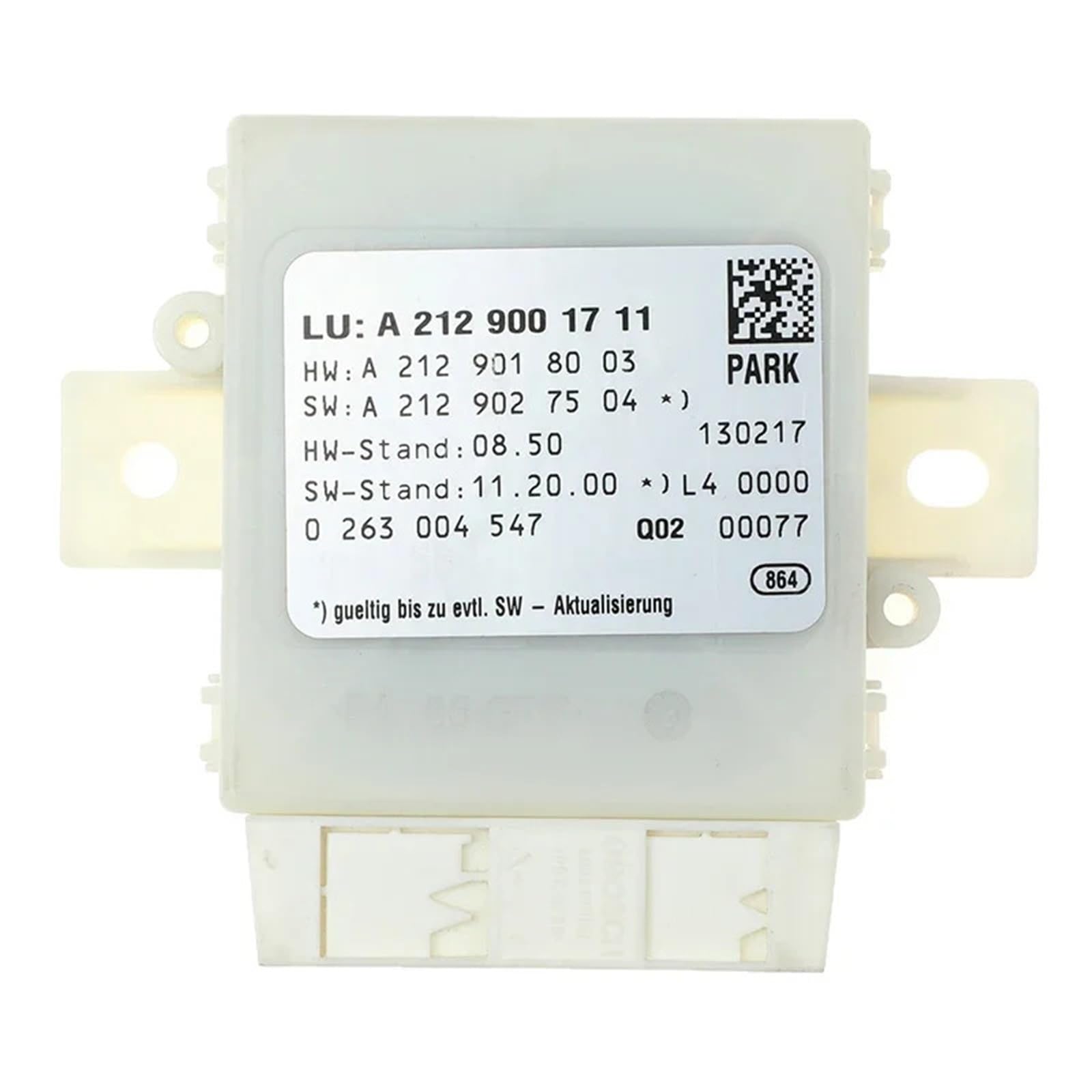 Système de capteur de stationnement de Voiture Module de contrôle stationnement PDC pour Mercedes Classe E 2012 A2129001711 2129001711