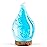 Porseme 150ml Essential Oil Diffuser Glass Color Changing Aroma Air Diffusers Aromatherapy Ultrasonic Cool Mist Humidifier 6 Running Hours Waterless Auto-Off for Sleeping Yoga Office Spa (Blue Wave)