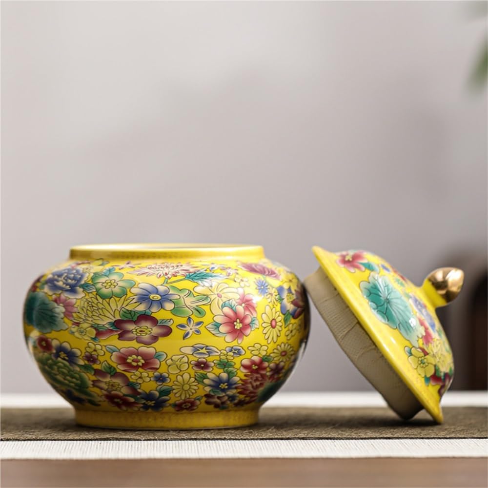 Ceramiczny dzbanek na herbatę Kreatywny emaliowany czajniczek, ceramiczny zapieczętowany dzbanek, chiński zestaw do herbaty, pojedynczy dzbanek/podwójny dzbanek, zestaw pudełek na prezent Herbata