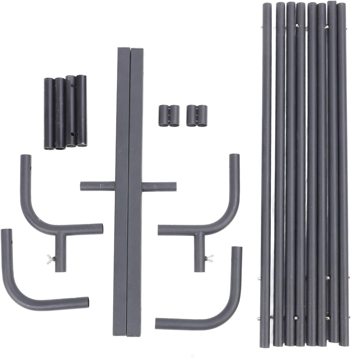 Welding Screen Frame High Temperature 5.91x5.91ft Industrial Welding Protective Curtain Frame for Workshop Alloy Steel Large Coverage Quick Assembly