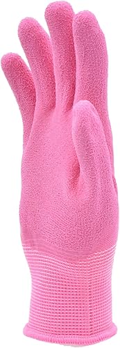 Miniatura 3 de G & F Products JustForKids Kids Garden Work Gloves Soft Cotton or Synthetic Leather, Dirt-Resistant, Non-Slip, Knit Wrist