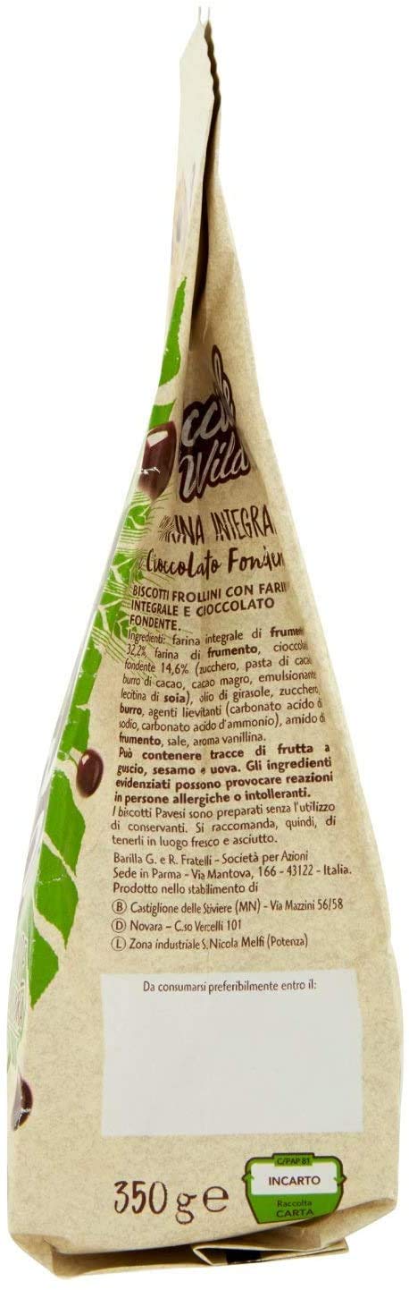 Pavesi Biscotti Gocciole Wild Con Gocce Di Cioccolato 12 Pezzi Da 330 Grammi