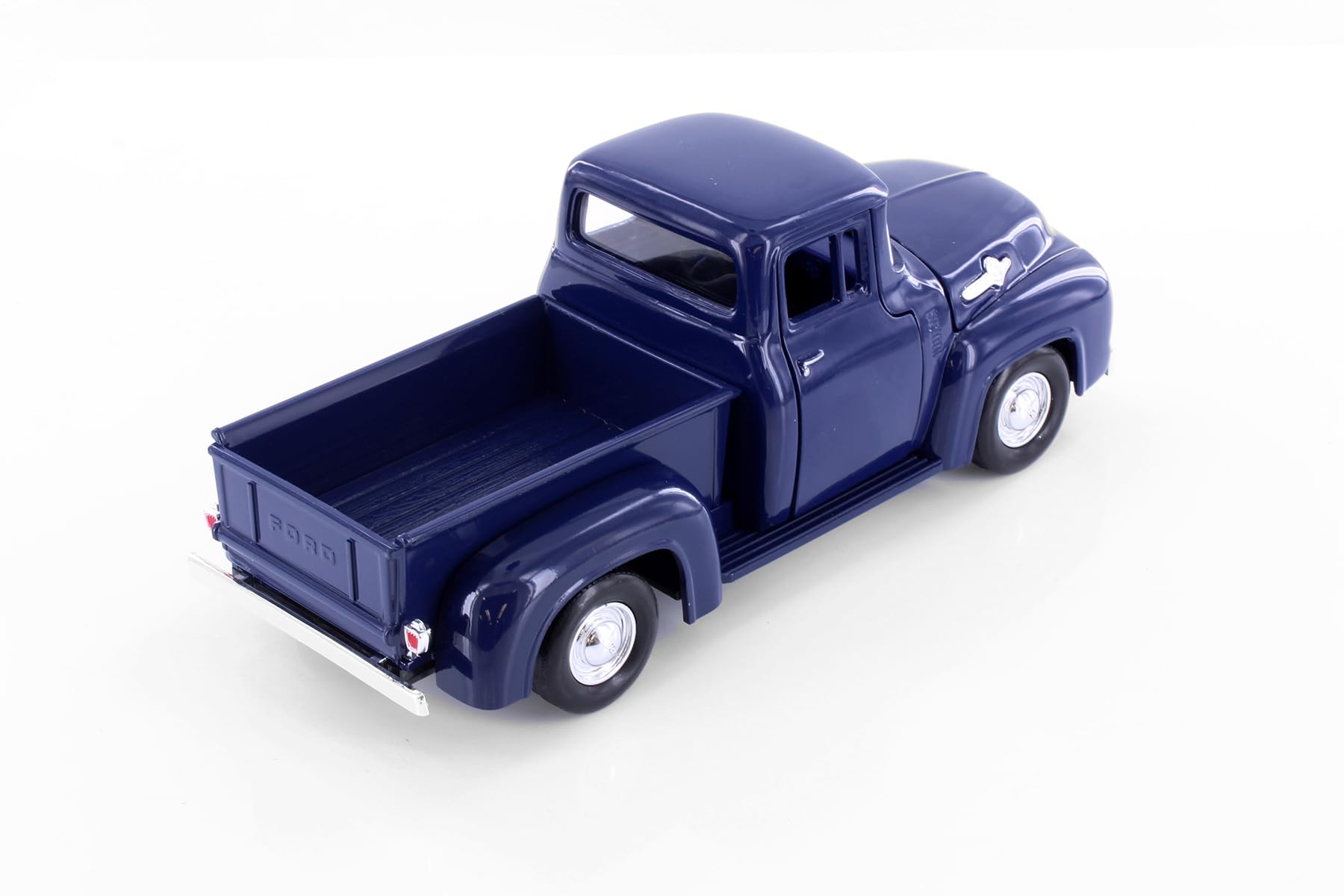 Amazon.com: 1956 Ford F-100 Pickup Truck, Dark Blue - Showcasts