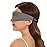 ALASKA BEAR Sleep Mask for Side Sleepers Patented Design, Cup-Shaped and Extra-Soft, 100 Blackout Eye Mask Shades Cover for Men and Women Home or Travel, Machine Washable, Dark Grey