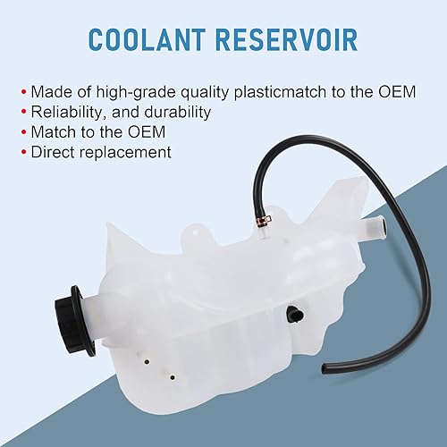Miniatura 5 de Depósito de refrigerante del motor 603-5104 de repuesto para cosechadora internacional 2002-2016 3200 4100 4200 4300,2006-2018 IC Corporation etc