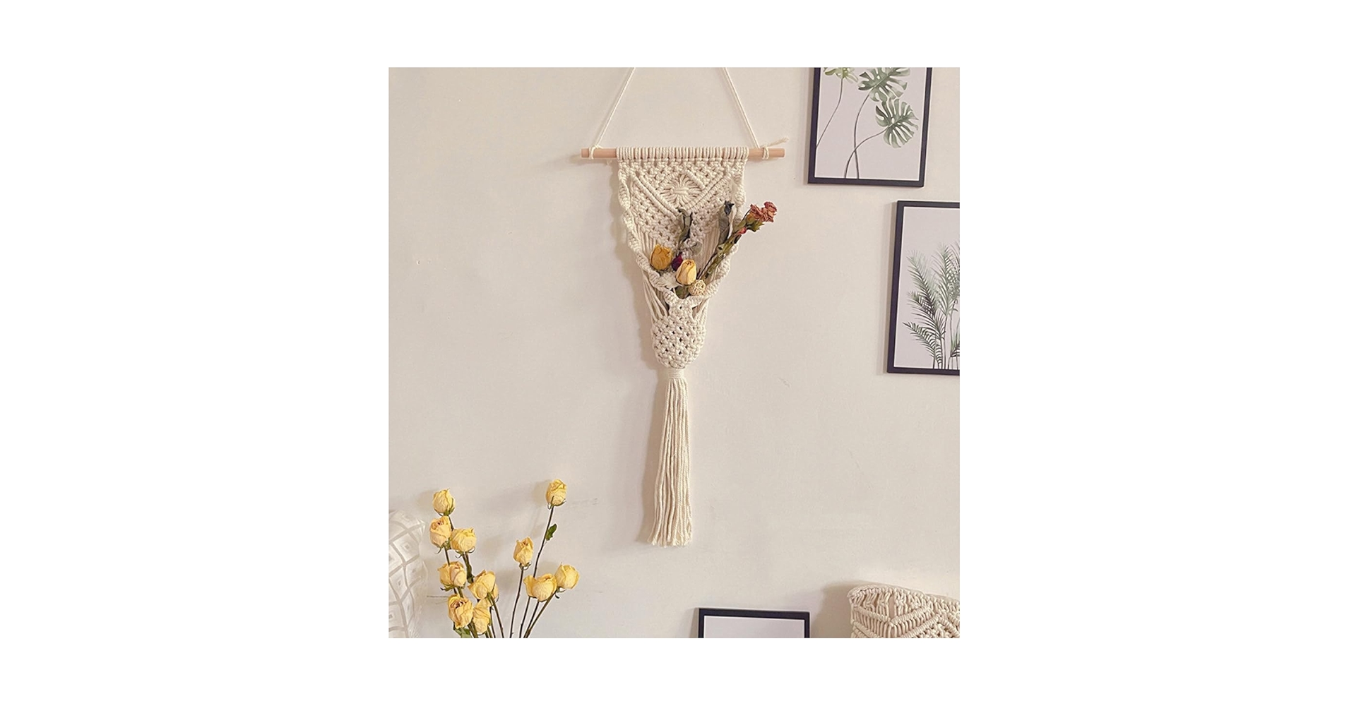 Amazon.co.jp: マクラメ編み マクラメタペストリー ボヘミアン