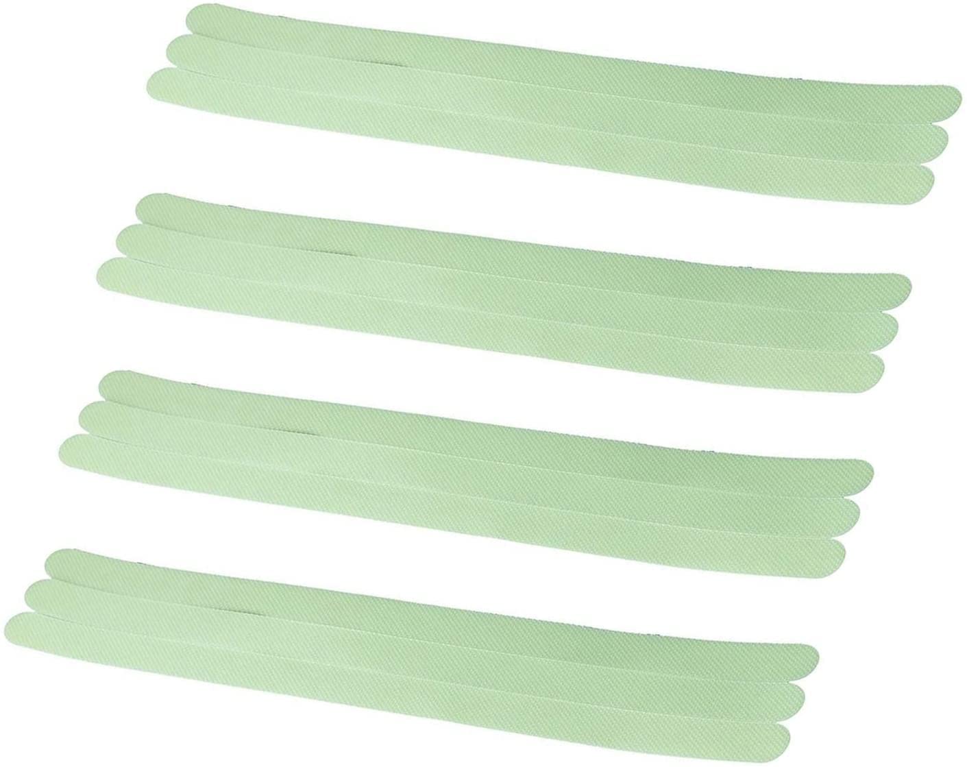 JOIZPAPA 24 PCS Noctilucent Bathtub Non-Slip Stickers, Safety Bathroom Tubs Mat Anti Slip Shower Strips Treads with 1 Scraper for Bath Tub Shower Pool Stairs Boats