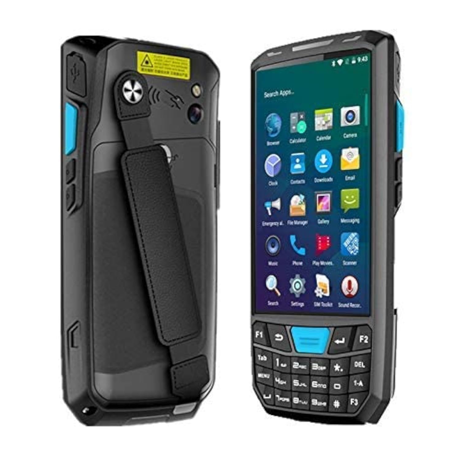 Amazon.co.jp: タッチスクリーンAndroidハンドヘルドPdaバーコード