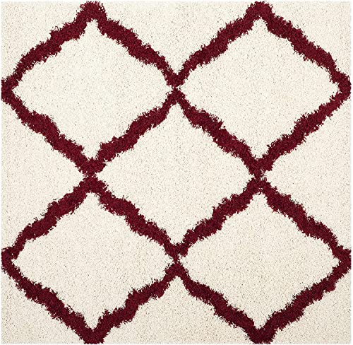 Image of Soft Modern Shag Area Rugs Fluffy Living Room Carpet Comfy Bedroom Home Decorate Floor Kids Playing Mat Size 5x8 Feet Color Multi P