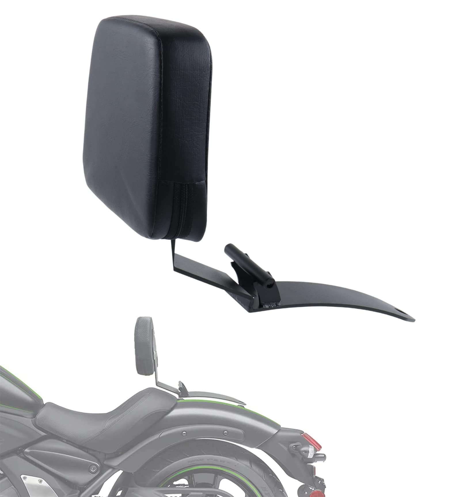 GYMARKMotorcycle Driver Backrest Sissy Bar Pad Support Mount for K-awasaki Vulcan S 650 2015-2023 Motorbike Modified Accessories