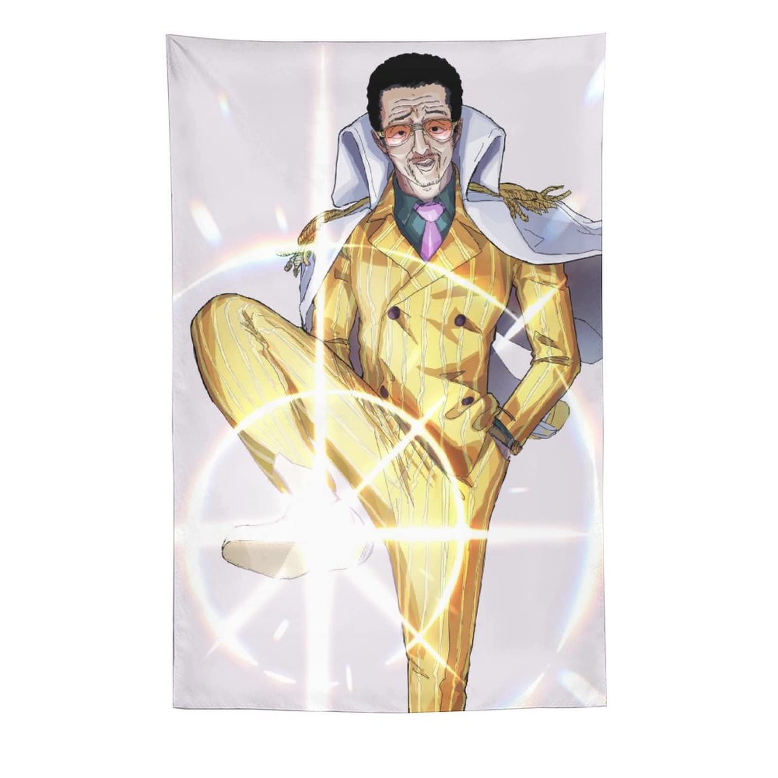 Amazon.co.jp: ワンピース-日本のアニメタペストリー ボルサリーノ黄猿