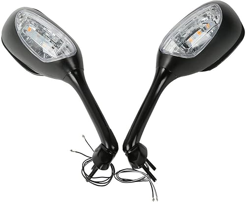 Miniatura 4 de TCT-MT - Par de espejos LED de señal de giro para Suzuki GSXR1000 2005-2016 GSXR600 GSXR750 2006-2021